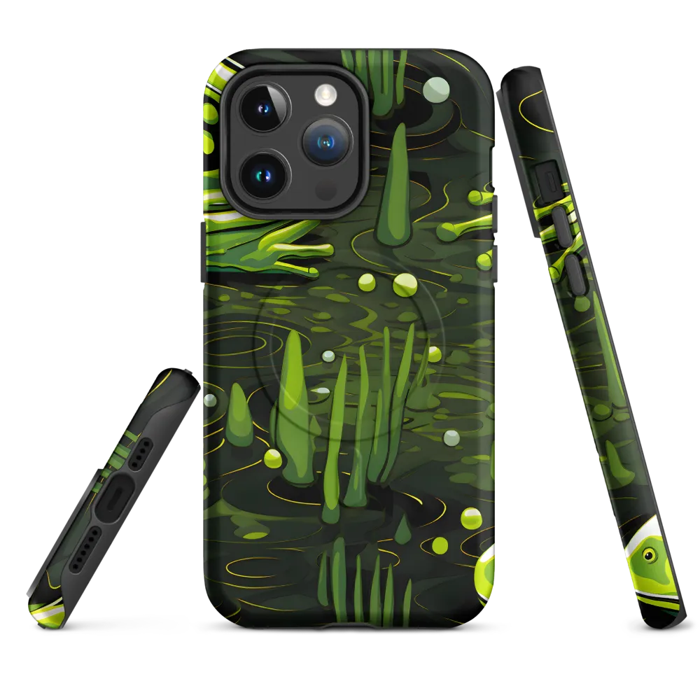 Green Harmony: Life Beneath the Surface