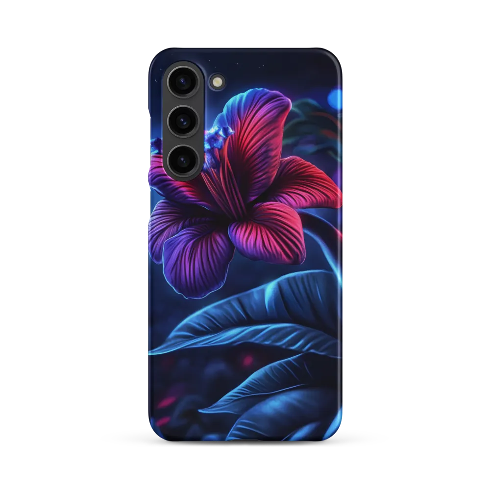 Illuminated Serenity: The Surreal Blossom