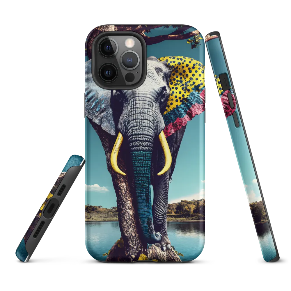 Playful Elegance: The Surreal Elephant