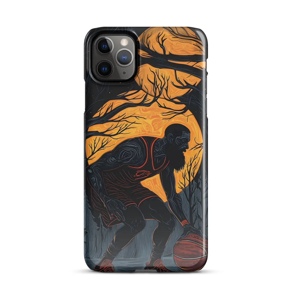 Under the Moonlight: A Basketball Player's Dance | Phone Case |  11 Pro Max | Snap Case | Glossy