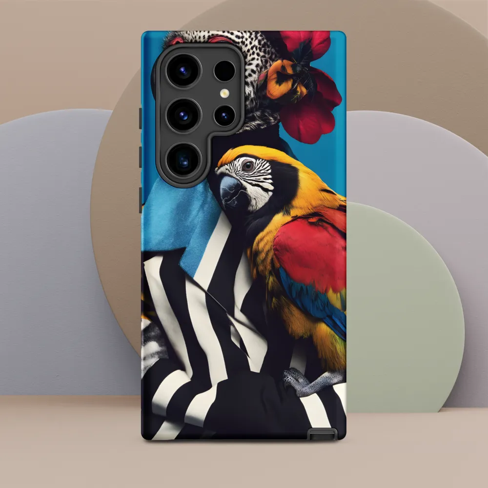 Vibrant Fusion of Flora and Fauna