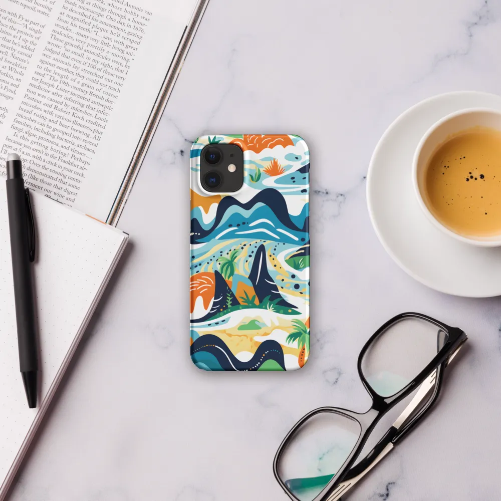 Abstract Tropical Landscape