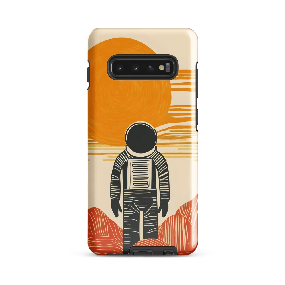 Contemplation on a Distant World | Phone Case |  S10 Plus | Tough Case | Glossy