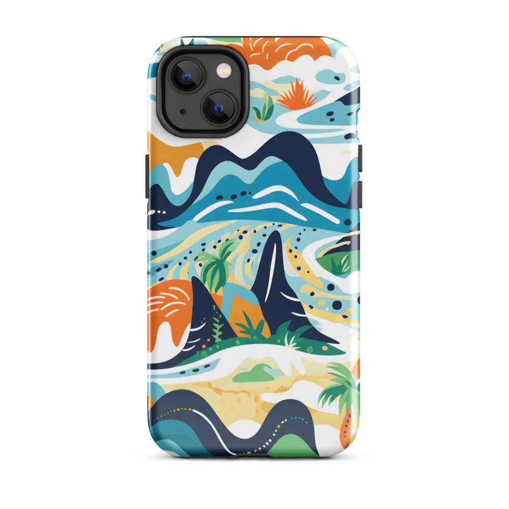 Abstract Tropical Landscape
