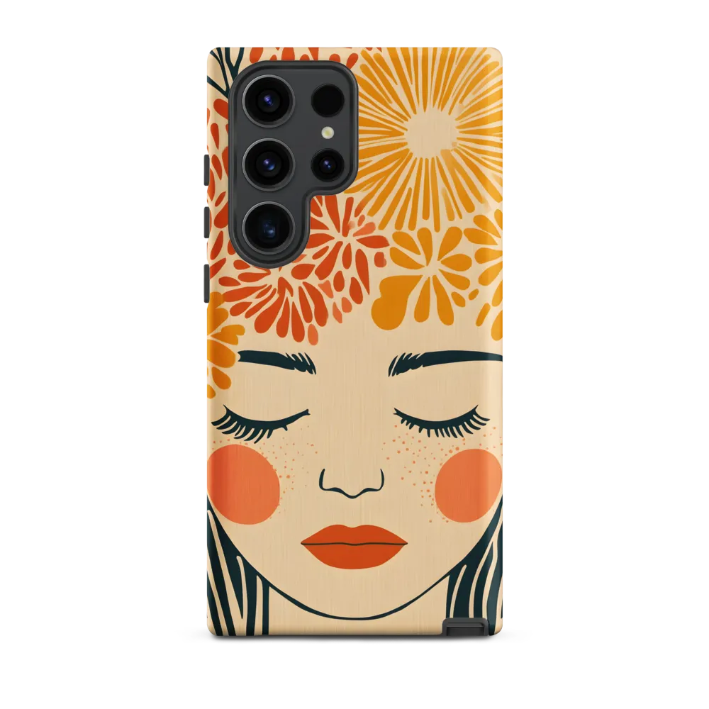 Serenity in Bloom | Phone Case |  S23 Ultra | Tough Case | Matte