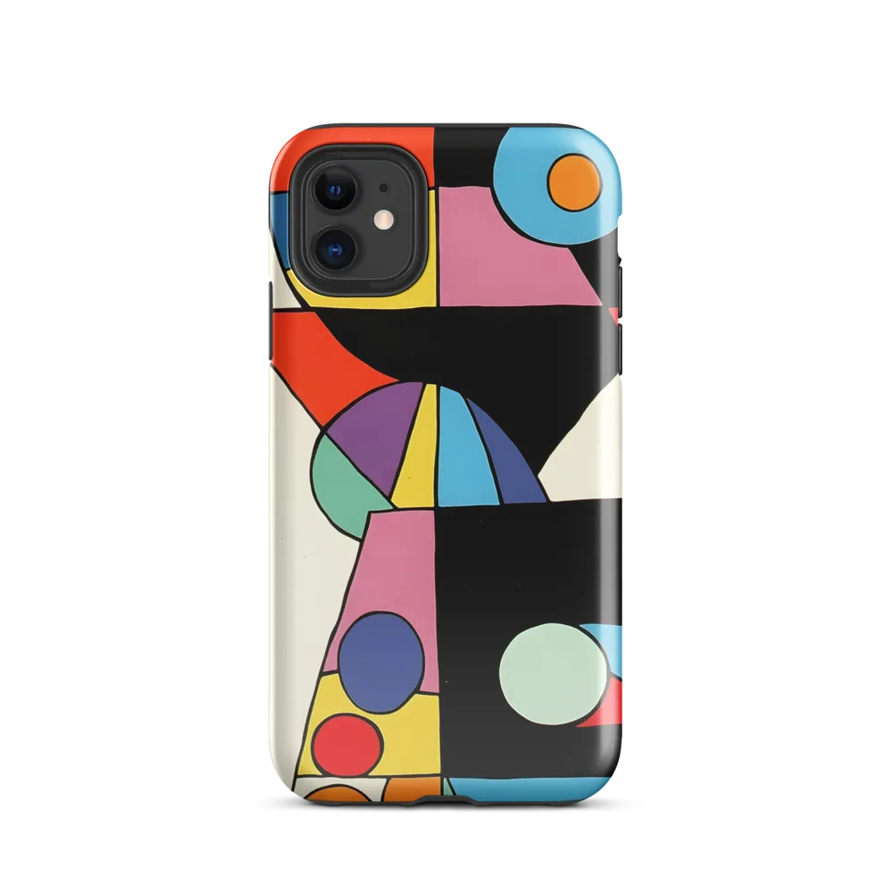 The Play of Shapes | Phone Case |  11 | Tough Case | Glossy