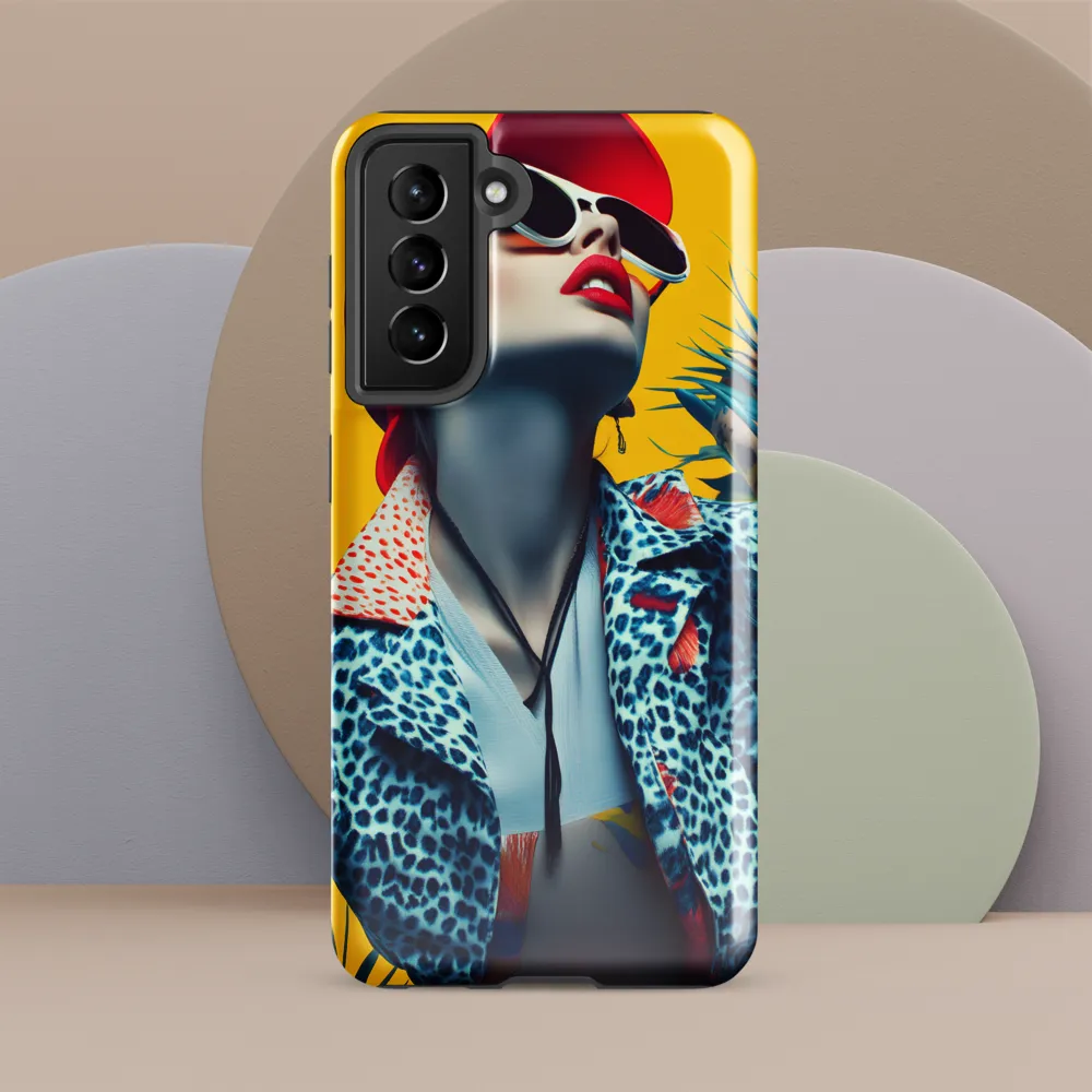 Bold Confidence in Color | Phone Case |  S21 FE | Tough Case | Glossy
