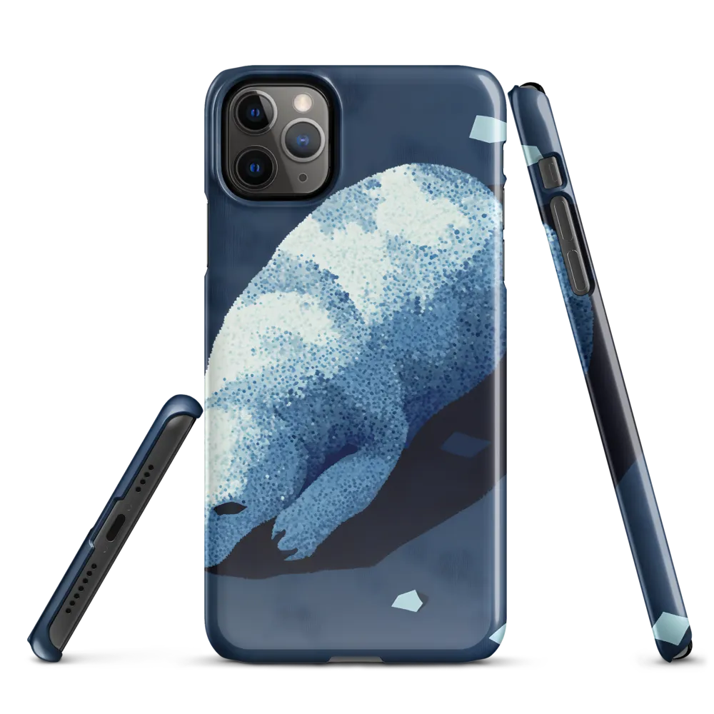 Silent Majesty: The Polar Bear's Realm | Phone Case |  11 Pro Max | Snap Case | Glossy