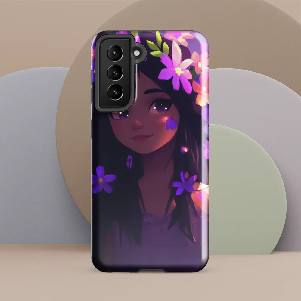 Whispers of Blossoms | Phone Case |  S21 FE | Tough Case | Glossy
