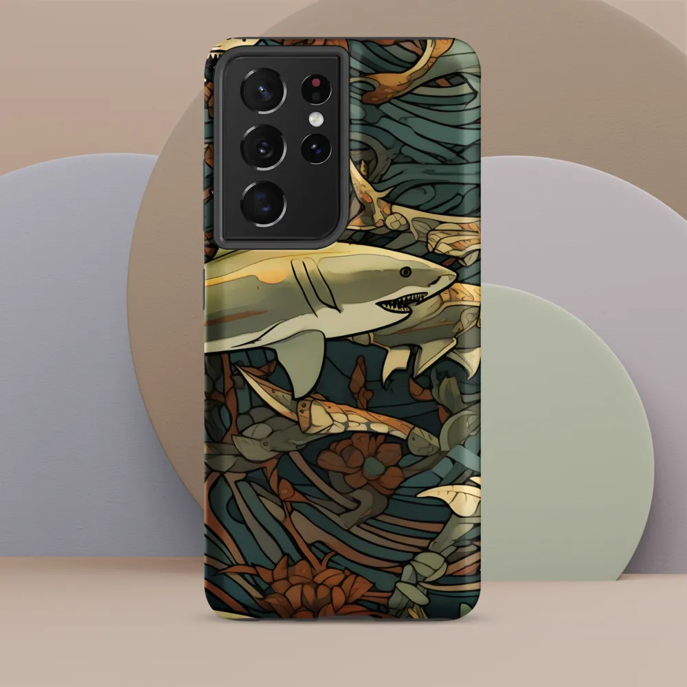 Dynamic Harmony of Sharks and Flora