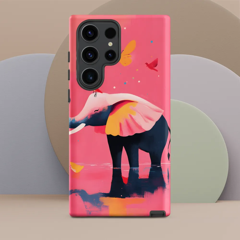 Whimsical Serenity: The Playful Elephant