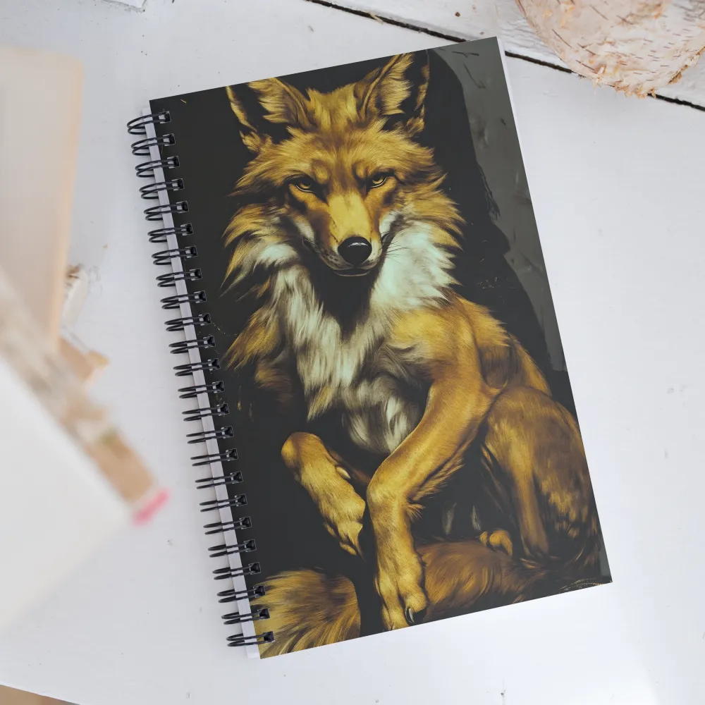 Majestic Vigilance | Spiral Notebook