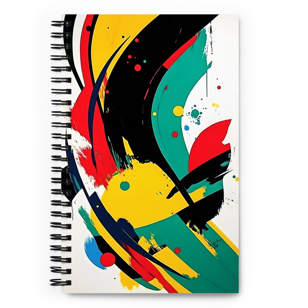 Dynamic Abstraction | Spiral Notebook