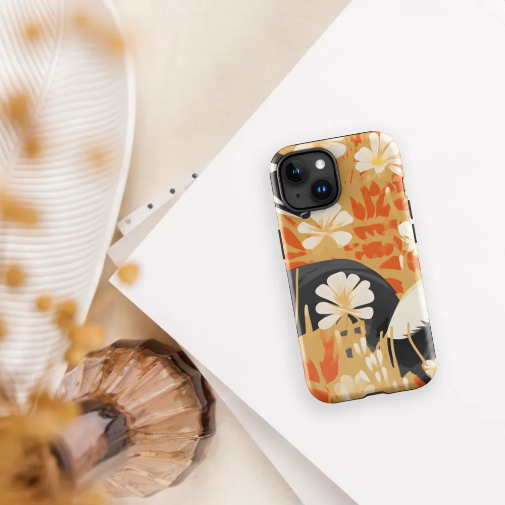 Whimsical Badgers in Bloom