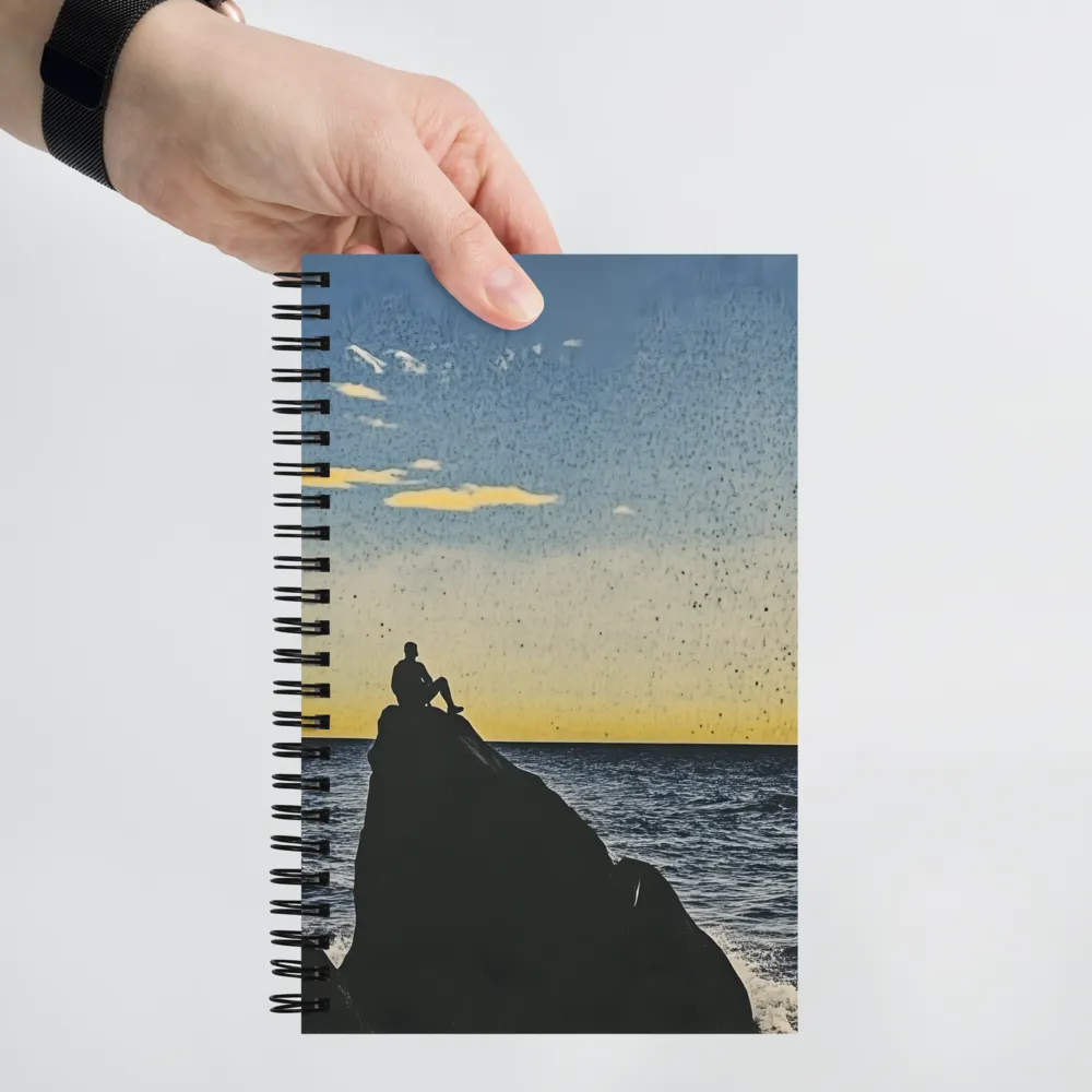 Solitude at Dusk | Spiral Notebook