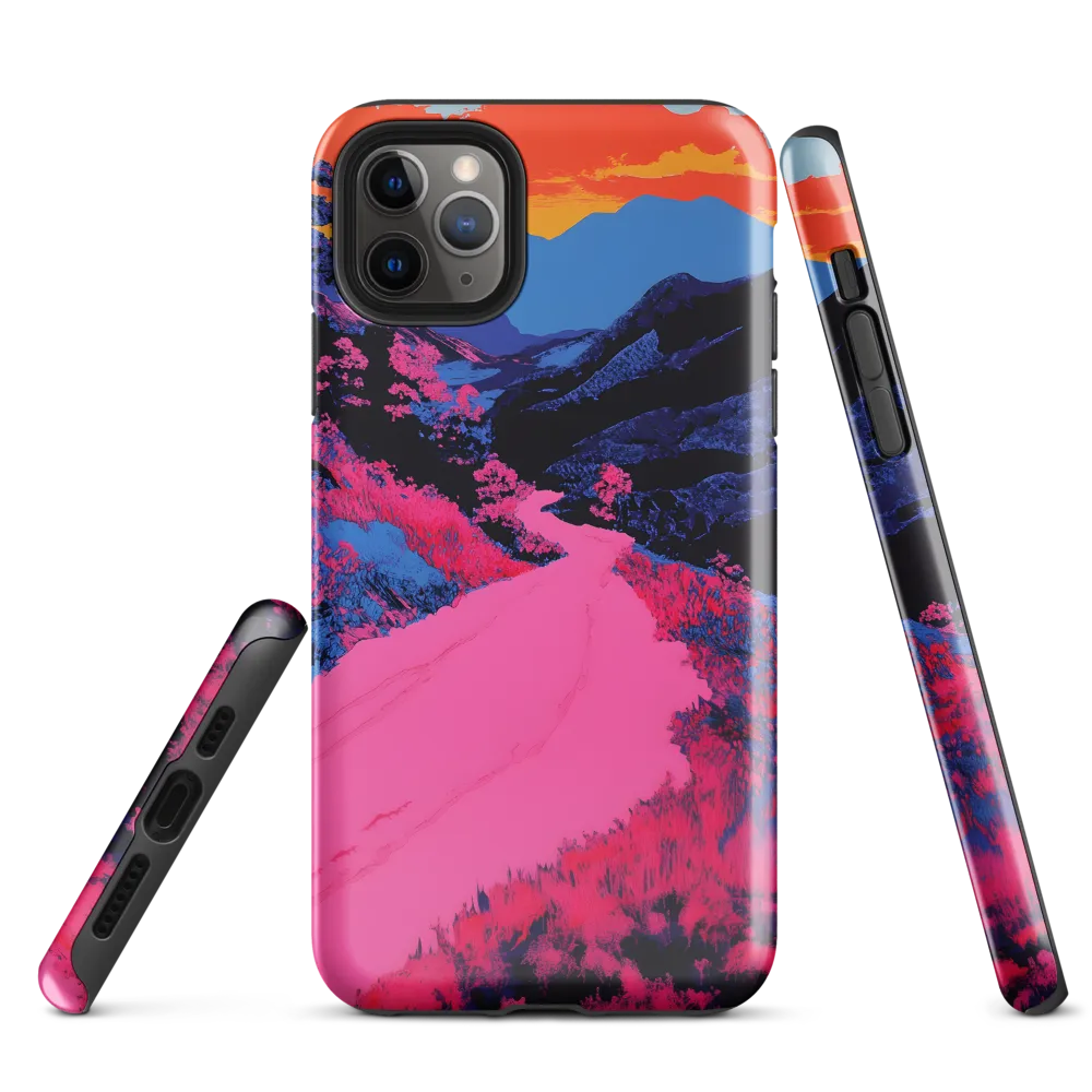 Ethereal Landscape in Vivid Hues | Phone Case |  11 Pro Max | Tough Case | Glossy