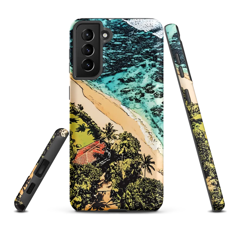 Aerial Serenity: Coastal Escape