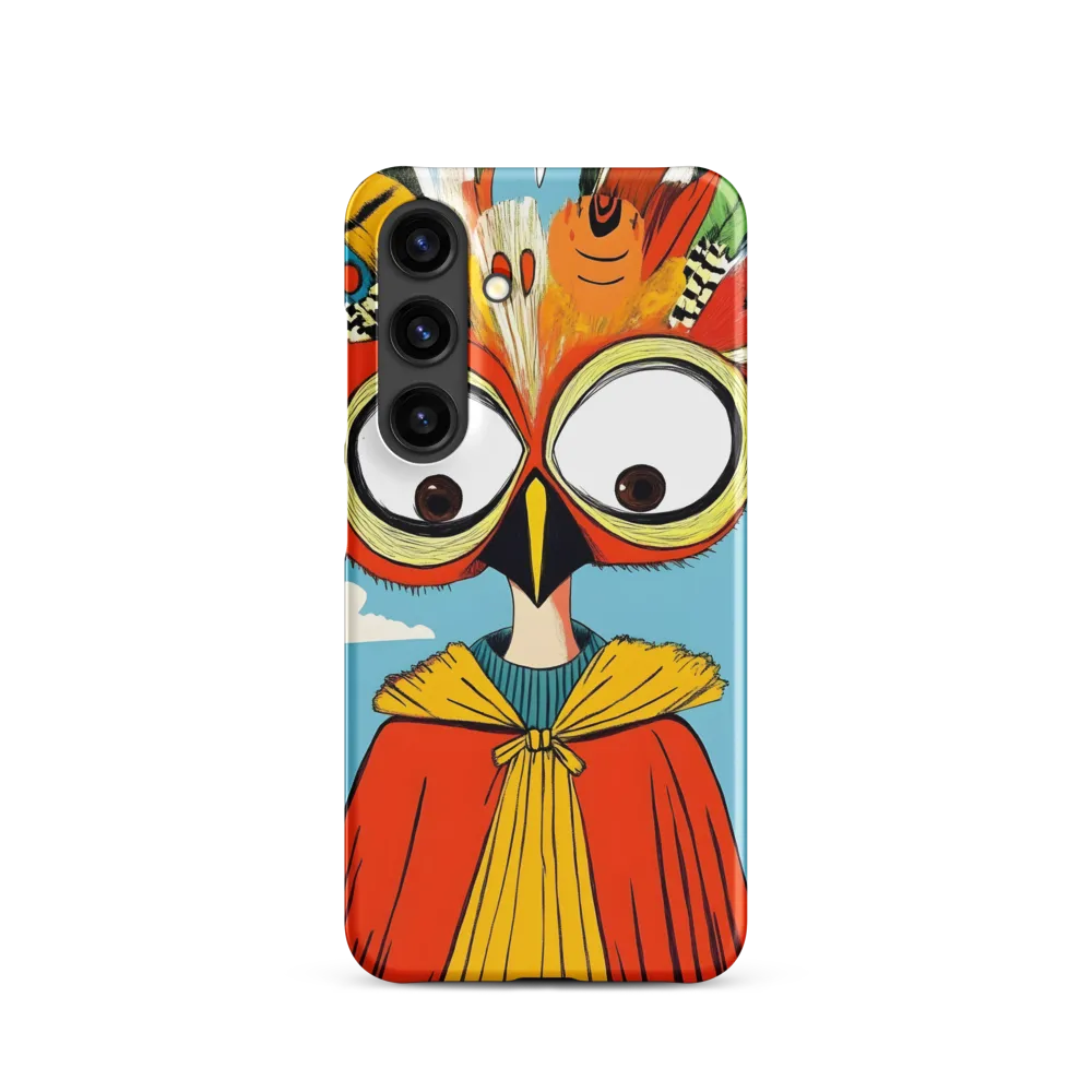 A Whimsical Encounter: The Owl-Human Fusion