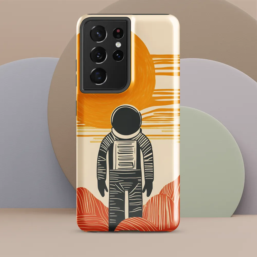Contemplation on a Distant World | Phone Case |  S21 Ultra | Tough Case | Glossy