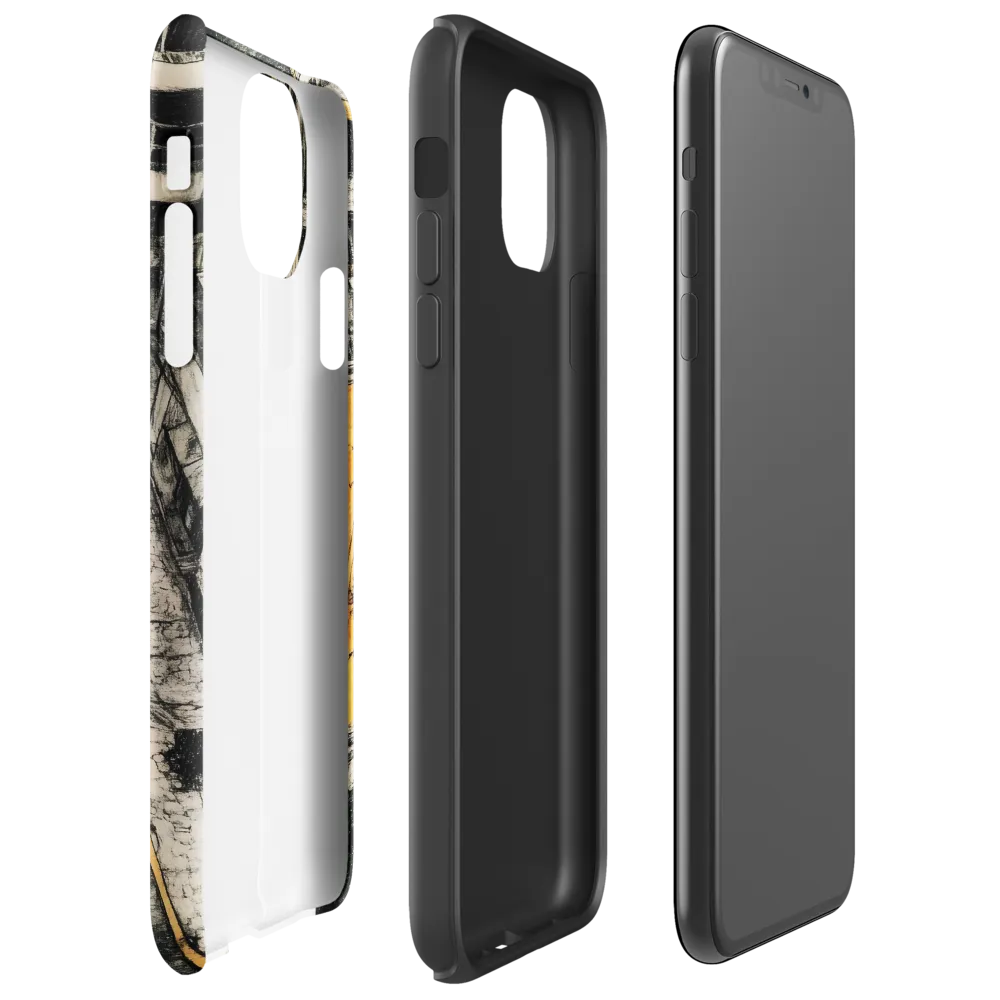 Urban Harmony: Aerial Street View | Phone Case |  11 Pro Max | Tough Case | Glossy