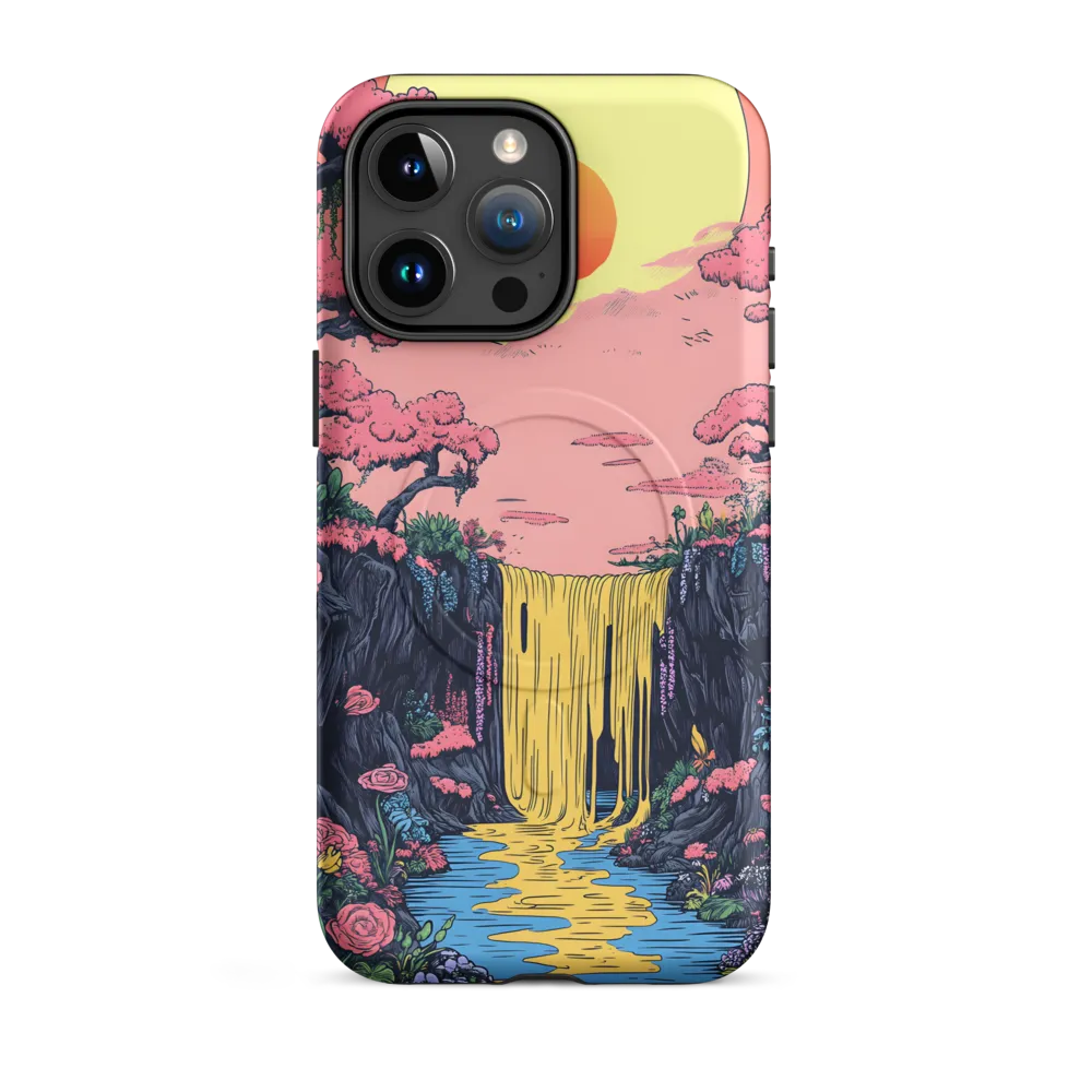 Ethereal Cascade of Blossoms
