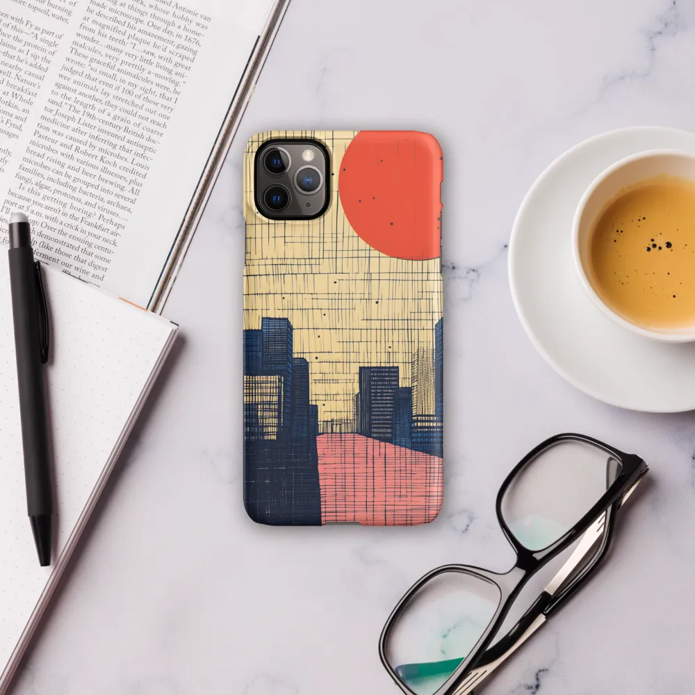 Urban Echoes: A Minimalist Cityscape