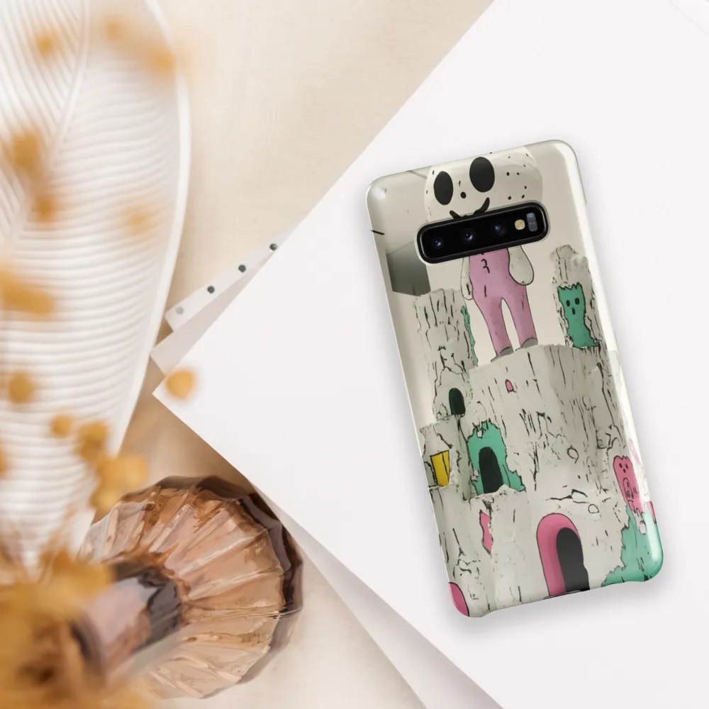 Whimsical Peaks of Delight | Phone Case |  S10 Plus | Snap Case | Glossy