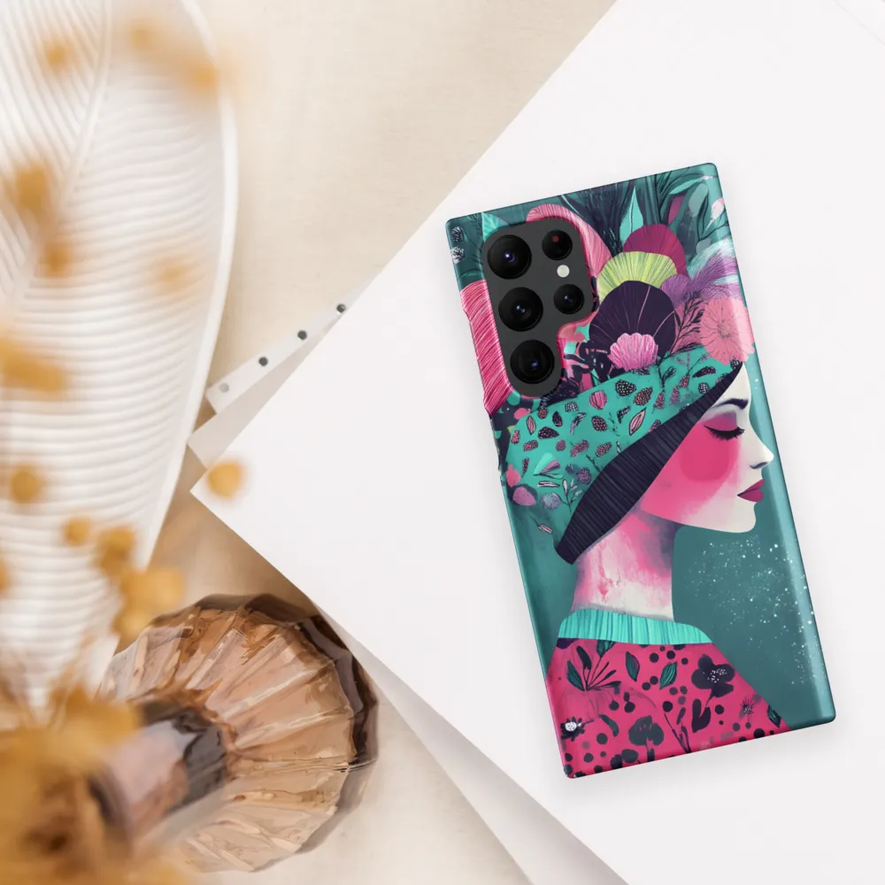 Whimsical Floral Portrait