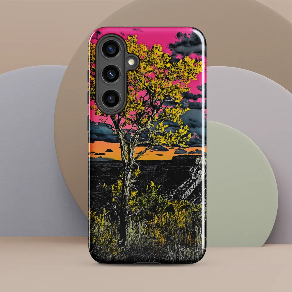 Ethereal Tree in a Surreal Landscape