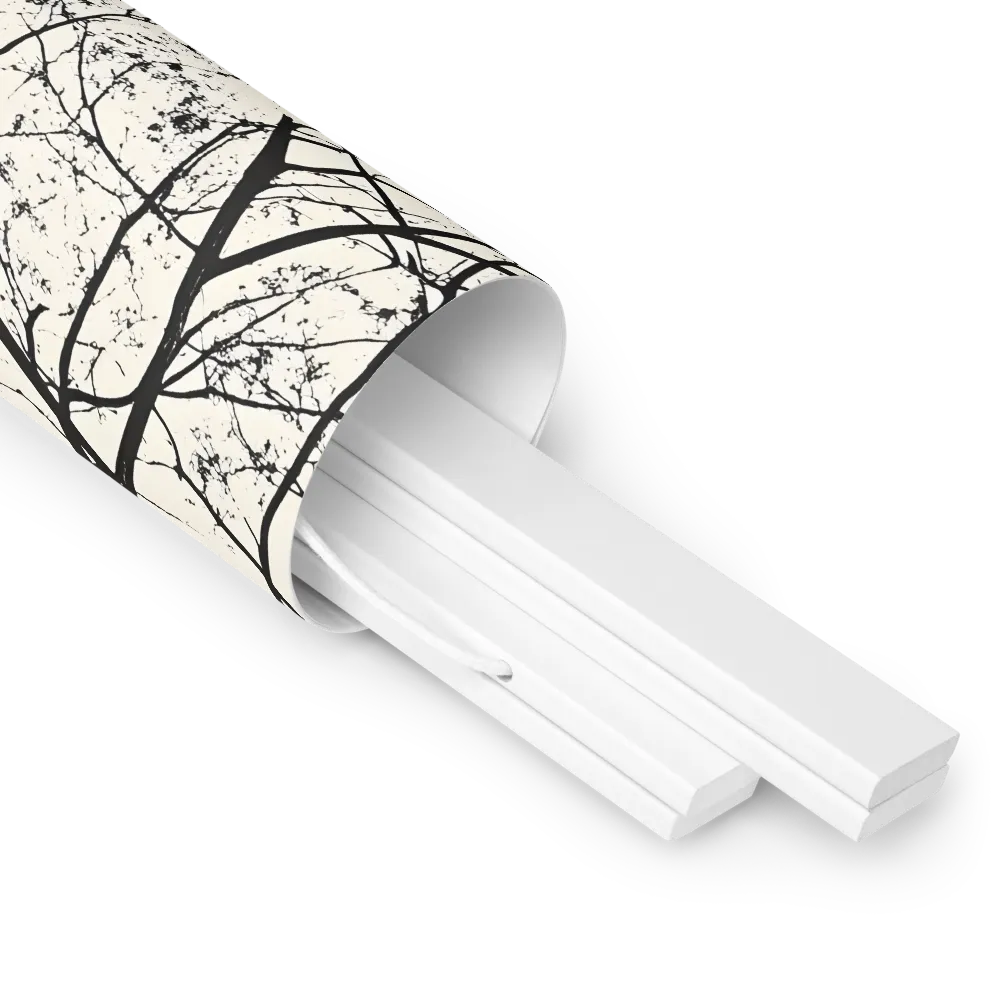 Whispers of Solitude | Poster With White Wood Hanger | 16″×16″