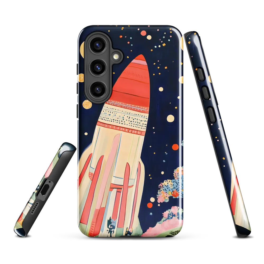 Cosmic Dreams: The Rocket's Journey