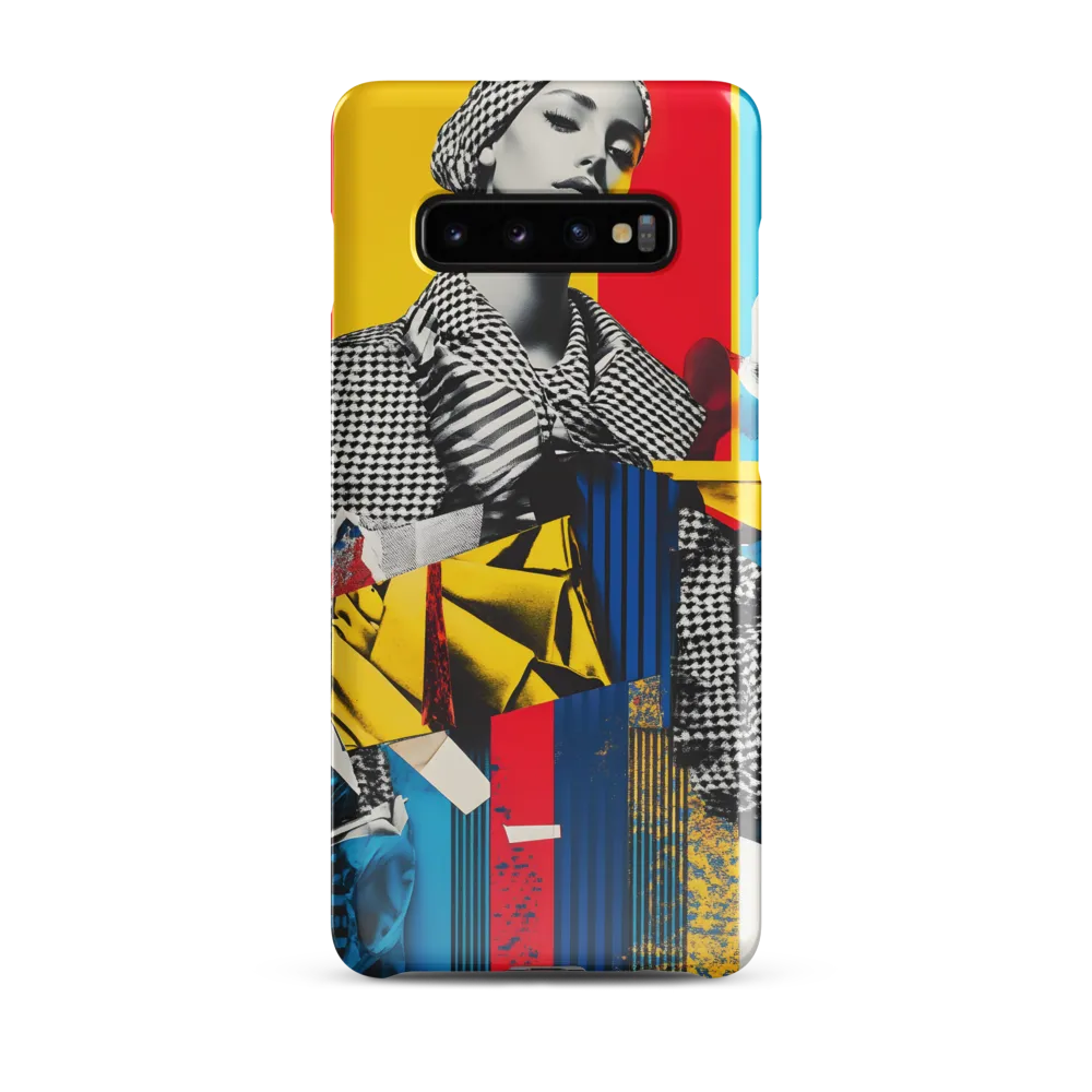 Vibrant Echoes of Fashion | Phone Case |  S10 Plus | Snap Case | Glossy