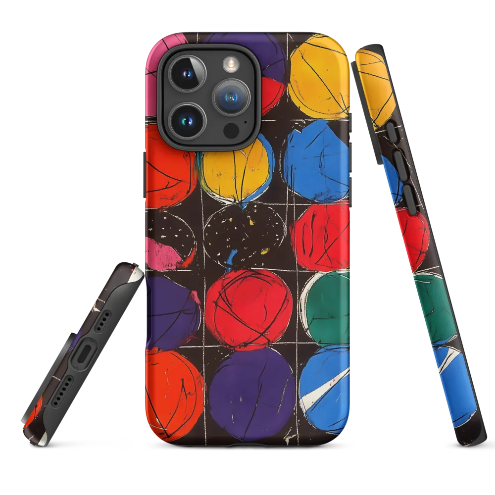 Colorful Circles in Abstract Harmony