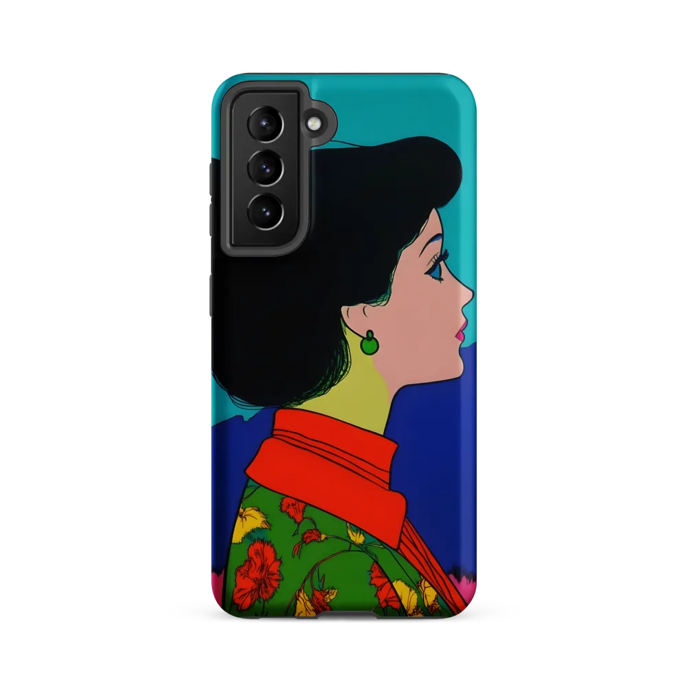 Whispers of Color: A Pop Art Portrait