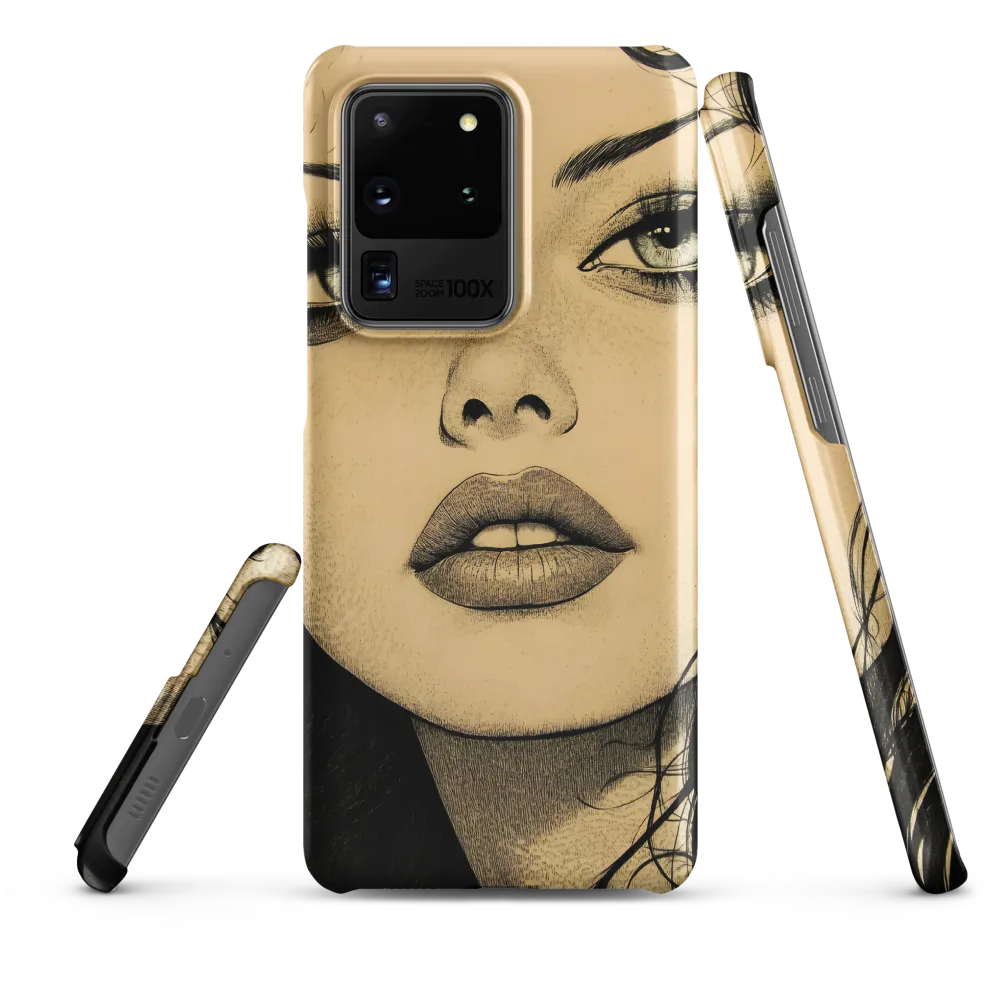 Enigmatic Gaze | Phone Case |  S20 Ultra | Snap Case | Matte