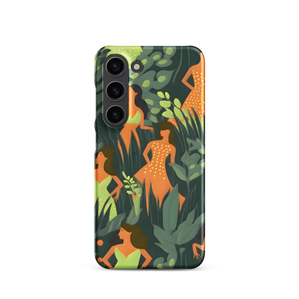 Playful Harmony in Patterns | Phone Case |  S23 | Snap Case | Matte