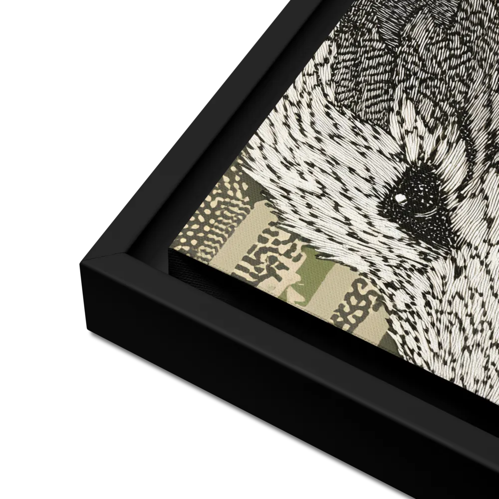 Reflections of the Forest | Canvas with Black Frame | 12″×16″