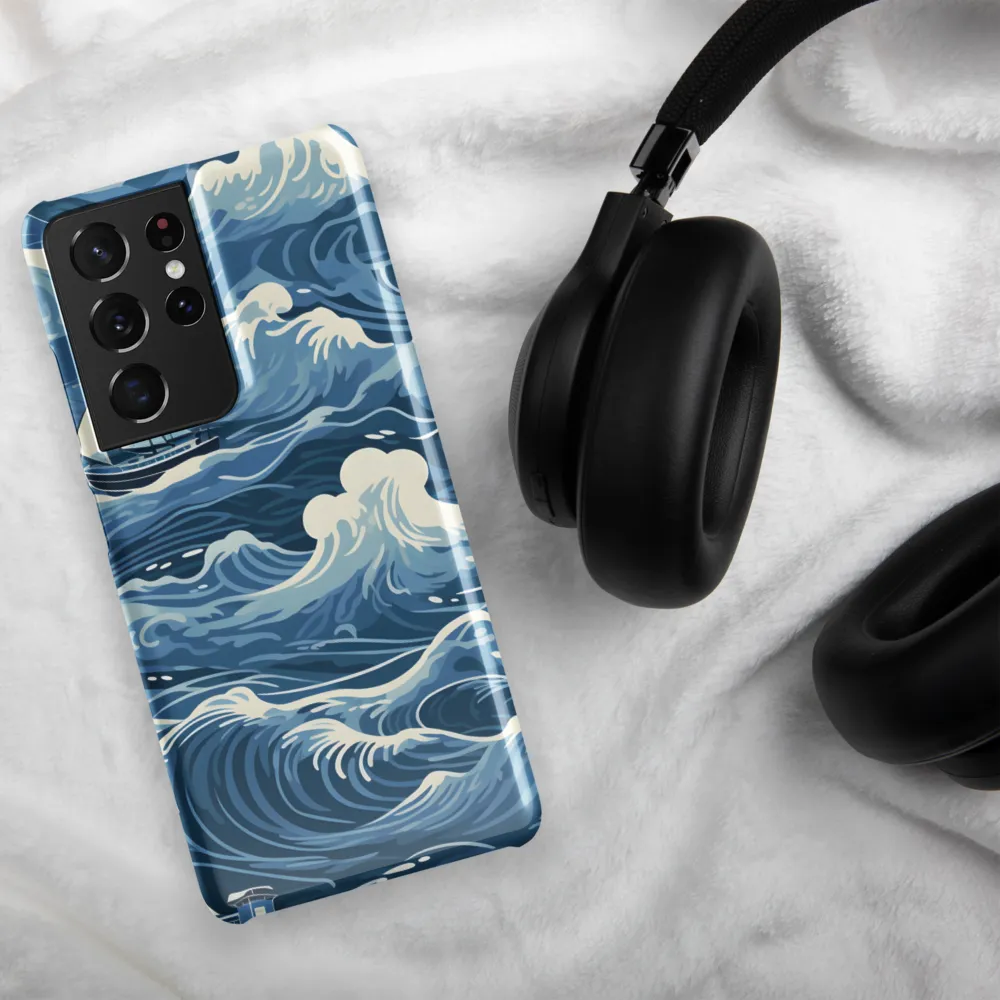 Nautical Dreams: Waves of Adventure | Phone Case |  S21 Ultra | Snap Case | Glossy