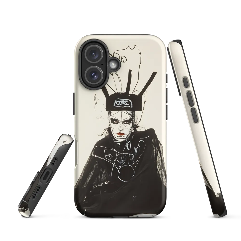 Mystique in Monochrome | Phone Case