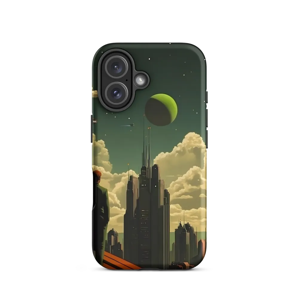 Gaze of Tomorrow: A Futuristic Vision | Phone Case |  16 | Tough Case | Matte