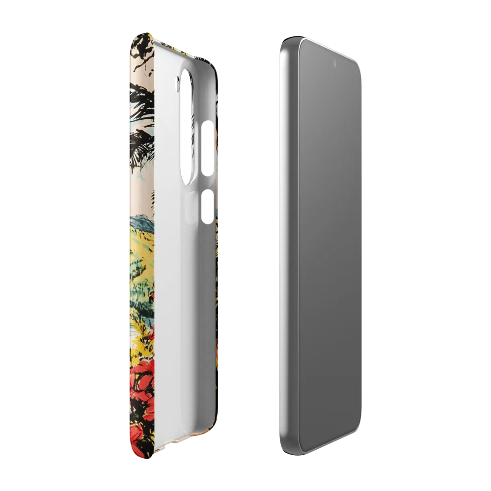 Tropical Serenity | Phone Case |  S23 Plus | Snap Case | Matte