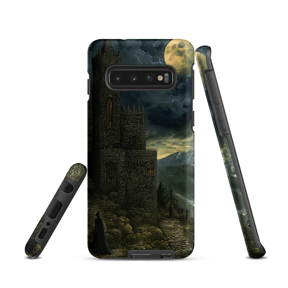 Whispers of the Moonlit Castle | Phone Case |  S10 | Tough Case | Matte