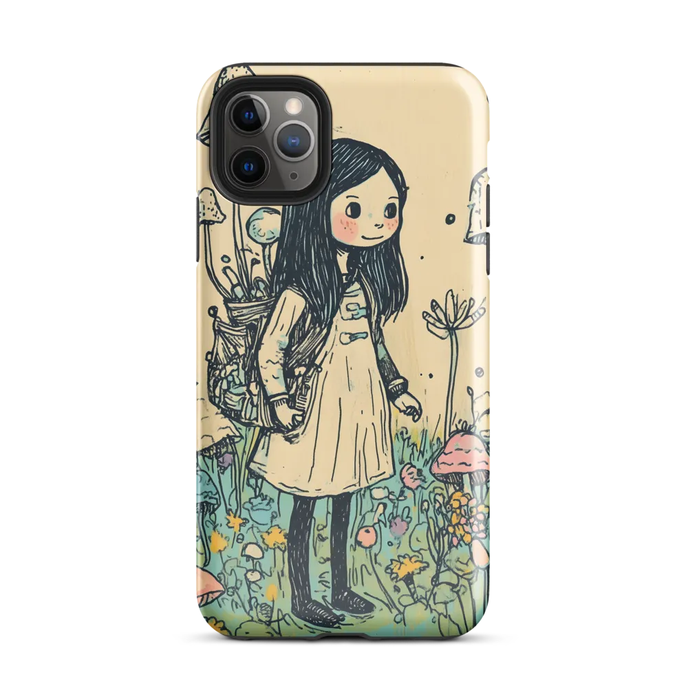 A Whimsical Journey Through a Colorful Meadow | Phone Case |  11 Pro Max | Tough Case | Glossy