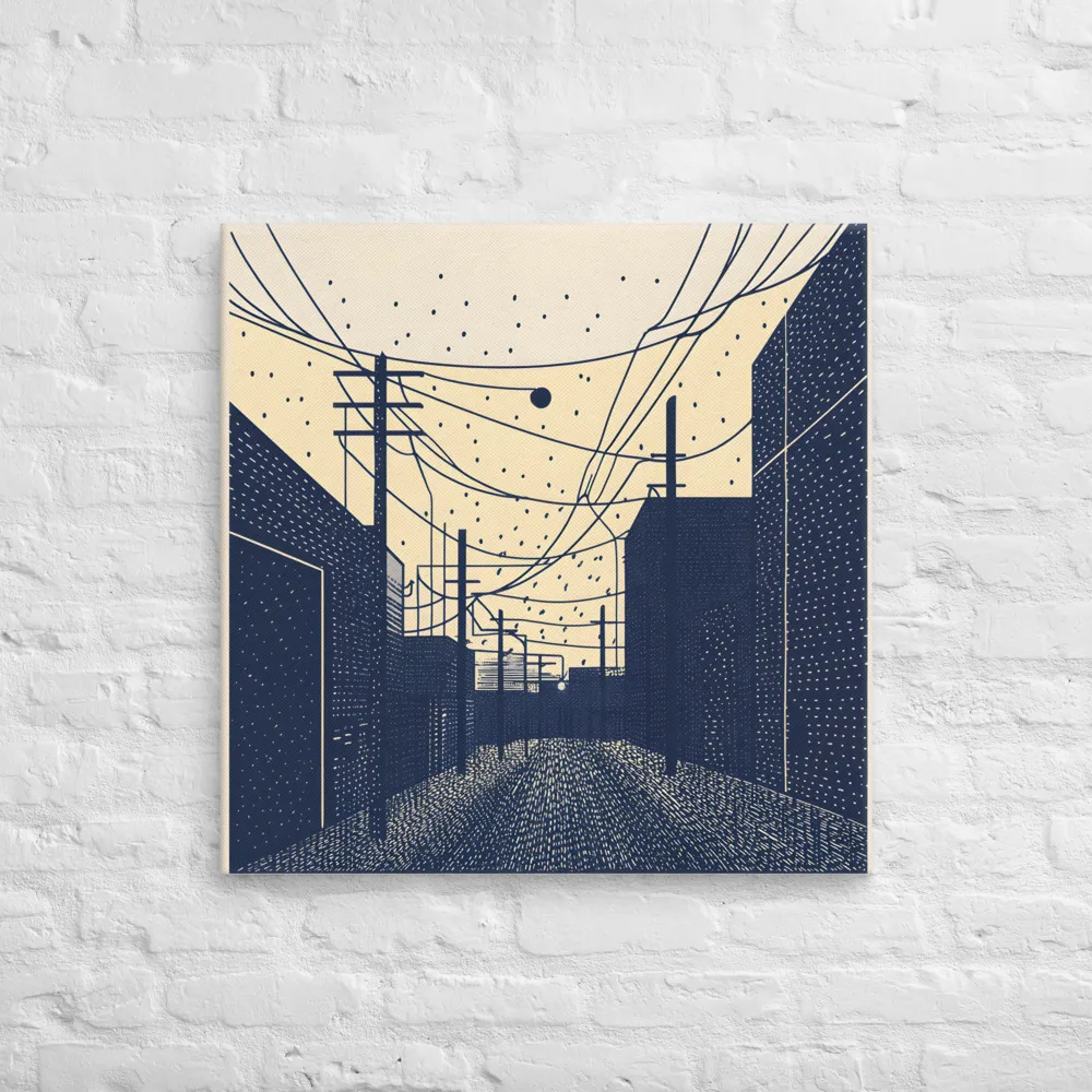 Urban Solitude | Canvas | 28″×28″