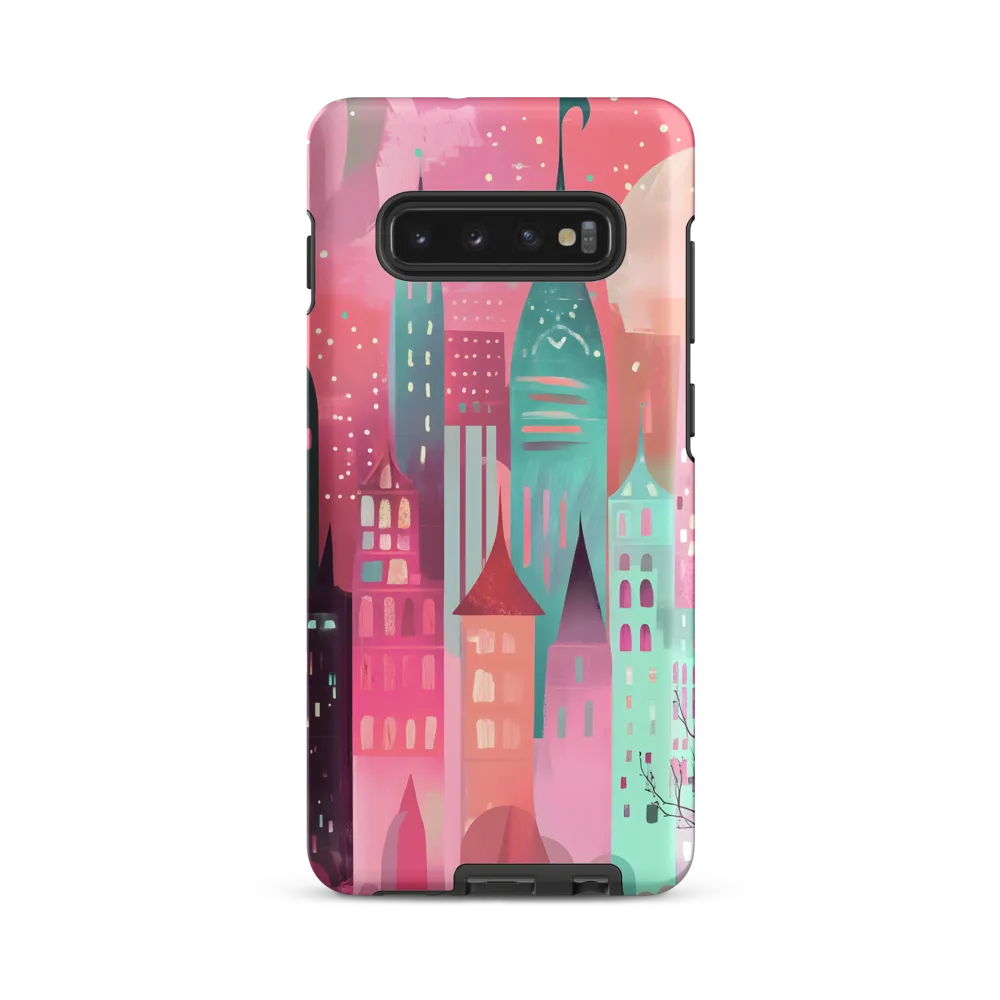 Whimsical City at Dusk