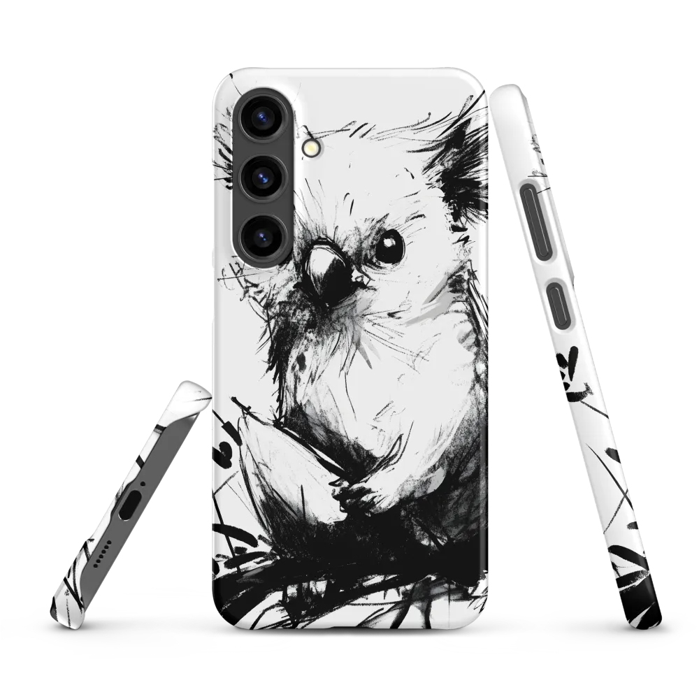 Whimsical Koala in Ink