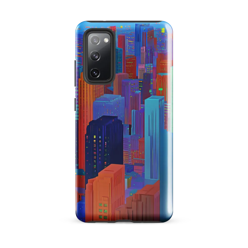 Vibrant Metropolis in Twilight