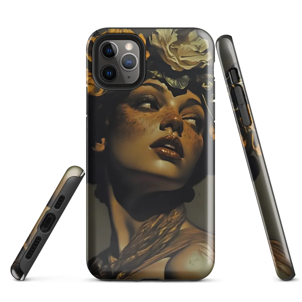 Gilded Serenity | Phone Case |  11 Pro Max | Tough Case | Glossy