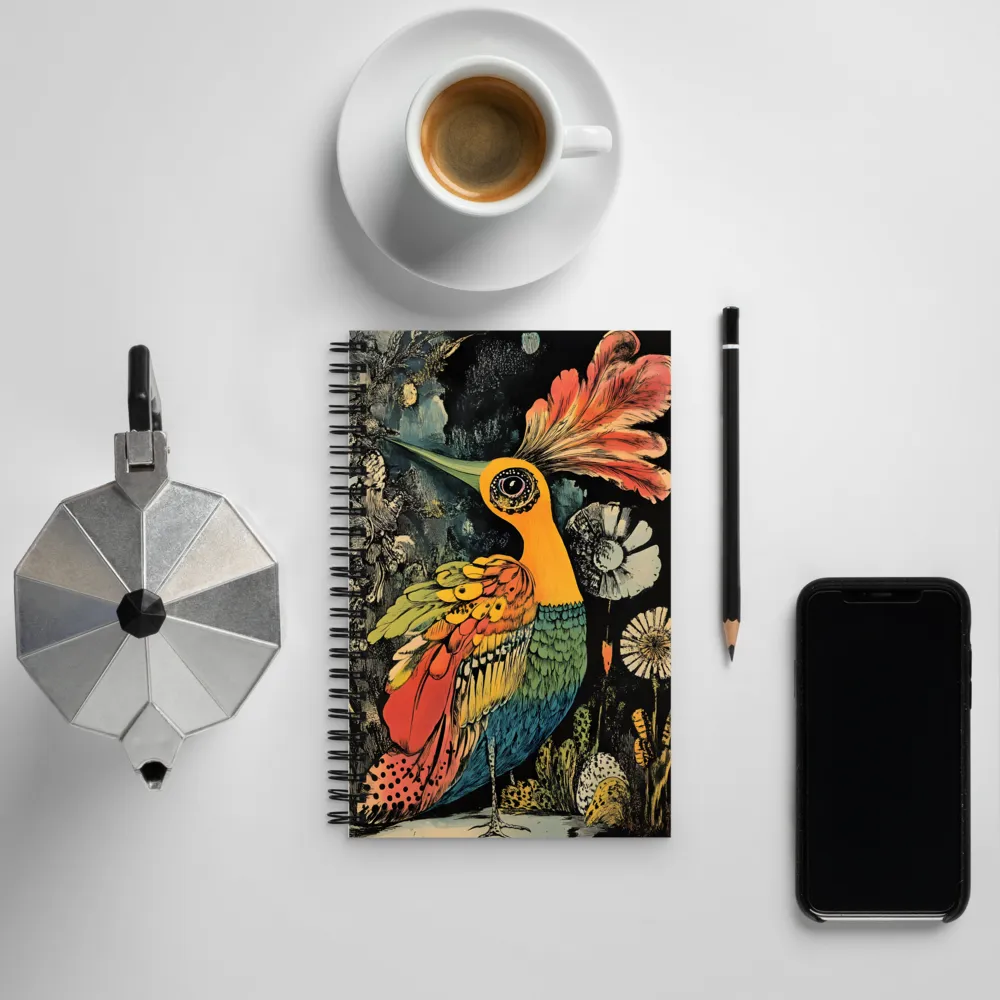 Feathers of Fantasy | Spiral Notebook