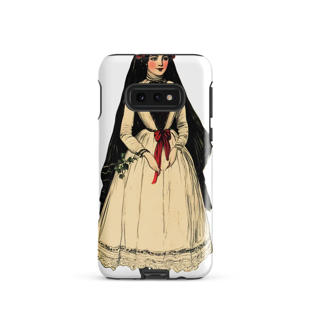 Elegance in Tradition: A Folk Portrait